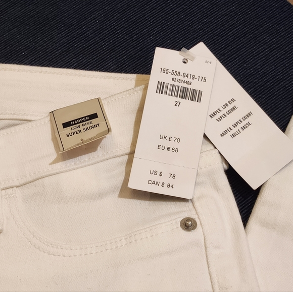 Abercrombie & Fitch Harper White Jeans - Picture 5 of 6